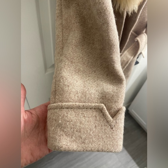 Vintage your sixth sense 100% wool women Jacket coat made in UK size 10 - Picture 14 of 16